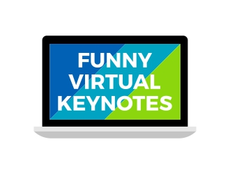 Funny Virtual Keynotes Logo Design