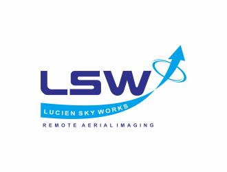 Lucien Sky Works logo design by veter