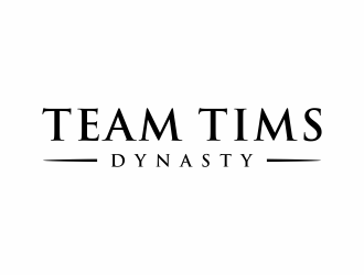 Team Tims dynasty logo design by ozenkgraphic
