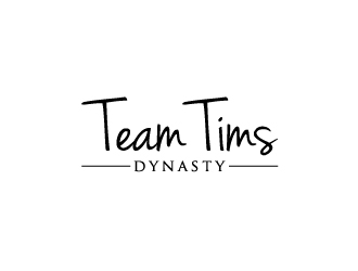 Team Tims dynasty logo design by my!dea