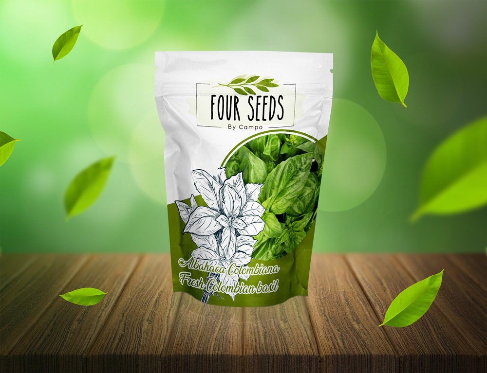 Four Seeds logo design by grea8design