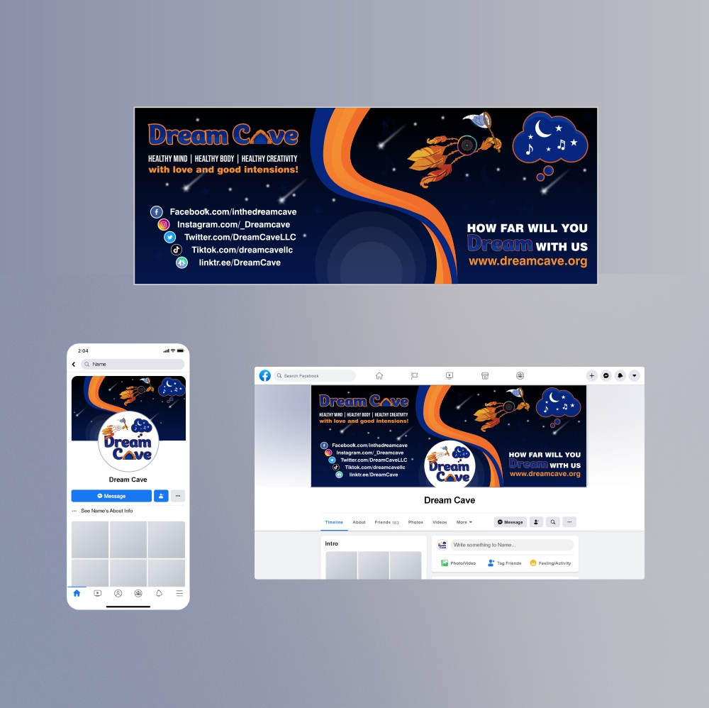 Dream Cave  logo design by rizuki