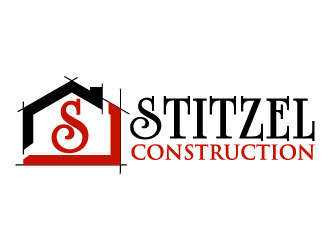 Stitzel Construction logo design by jaize