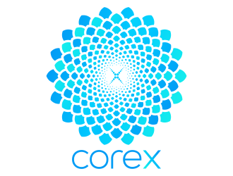 CoreX logo design by pionsign