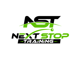 Next Stop training logo design by aRBy