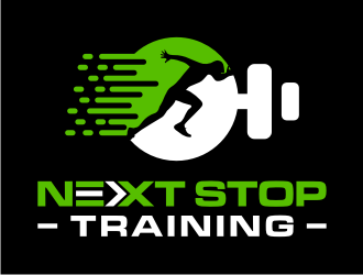 Next Stop training logo design by Garmos