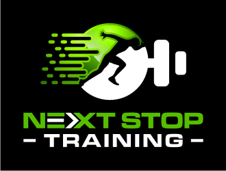 Next Stop training logo design by Garmos