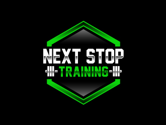 Next Stop training logo design by fillintheblack