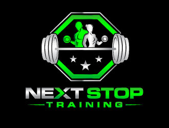 Next Stop training logo design by usef44