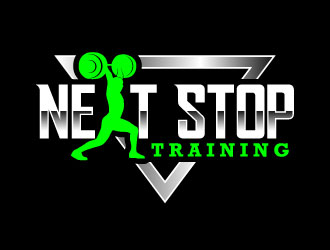 Next Stop training logo design by daywalker