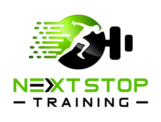 Next Stop training logo design by Garmos