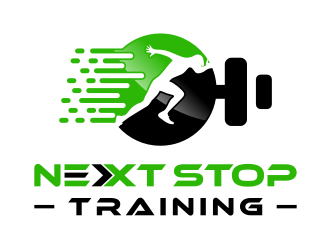 Next Stop training logo design by Garmos