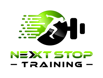 Next Stop training logo design by Garmos