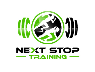 Next Stop training logo design by fillintheblack