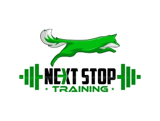 Next Stop training logo design by rizuki