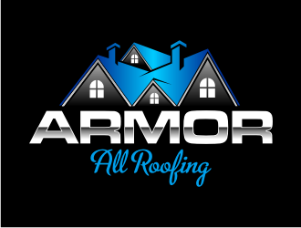 Armor All Roofing logo design by xorn