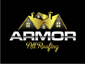 Armor All Roofing logo design by xorn