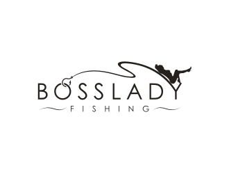Boss Lady Fishing logo design by superiors