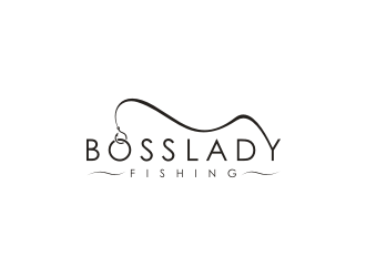 Boss Lady Fishing logo design by superiors