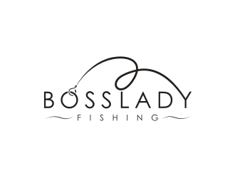 Boss Lady Fishing logo design by superiors