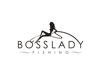 Boss Lady Fishing logo design by superiors