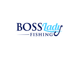 Boss Lady Fishing logo design by Msinur