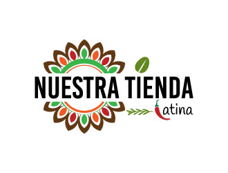 Nuestra Tienda Latina logo design by iamjason