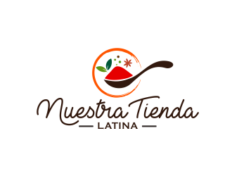 Nuestra Tienda Latina logo design by kimora