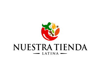 Nuestra Tienda Latina logo design by kimora