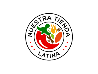 Nuestra Tienda Latina logo design by kimora