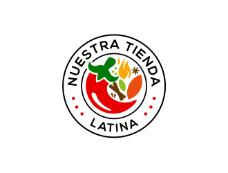 Nuestra Tienda Latina logo design by kimora