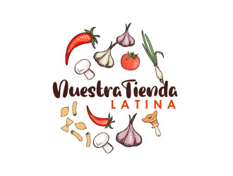 Nuestra Tienda Latina logo design by Erasedink