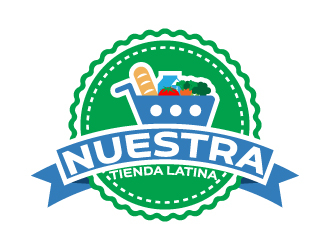 Nuestra Tienda Latina logo design by karjen
