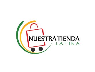 Nuestra Tienda Latina logo design by webmall