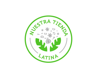 Nuestra Tienda Latina logo design by adm3