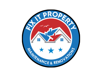 Fix It Property Maintenance & Renovations  logo design by MarkindDesign