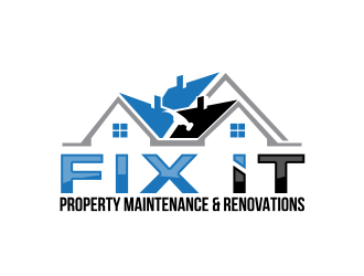 Fix It Property Maintenance & Renovations  logo design by MarkindDesign