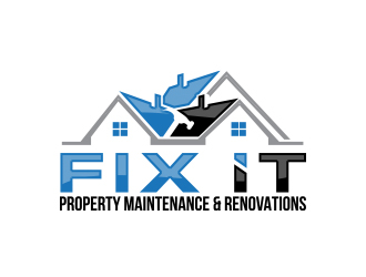 Fix It Property Maintenance & Renovations  logo design by MarkindDesign