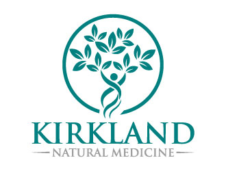 Kirkland Natural Medicine logo design by iamjason