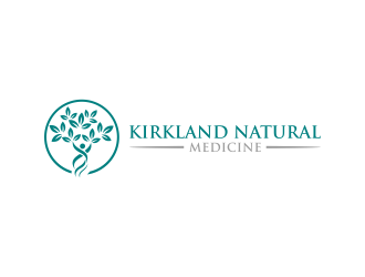 Kirkland Natural Medicine logo design by Lavina