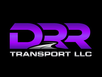 DRR Transport Llc  logo design by LogoInvent