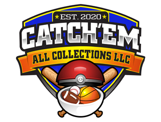 Catchem All Collections LLC logo design by DreamLogoDesign