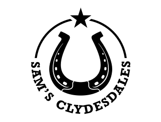 Sam’s Clydesdales  logo design by GemahRipah