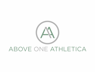 Above One Athletica logo design by vostre