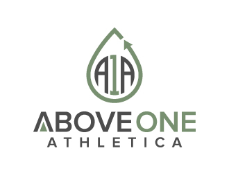 Above One Athletica logo design by jaize