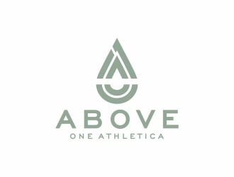 Above One Athletica logo design by Alfatih05