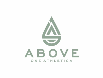 Above One Athletica logo design by Alfatih05