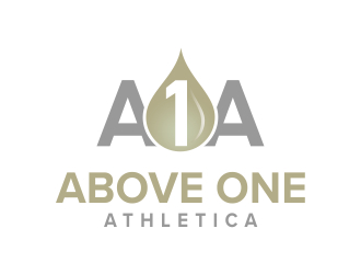 Above One Athletica logo design by excelentlogo