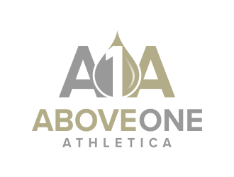 Above One Athletica logo design by excelentlogo