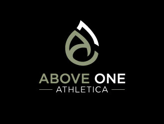 Above One Athletica logo design by bernard ferrer